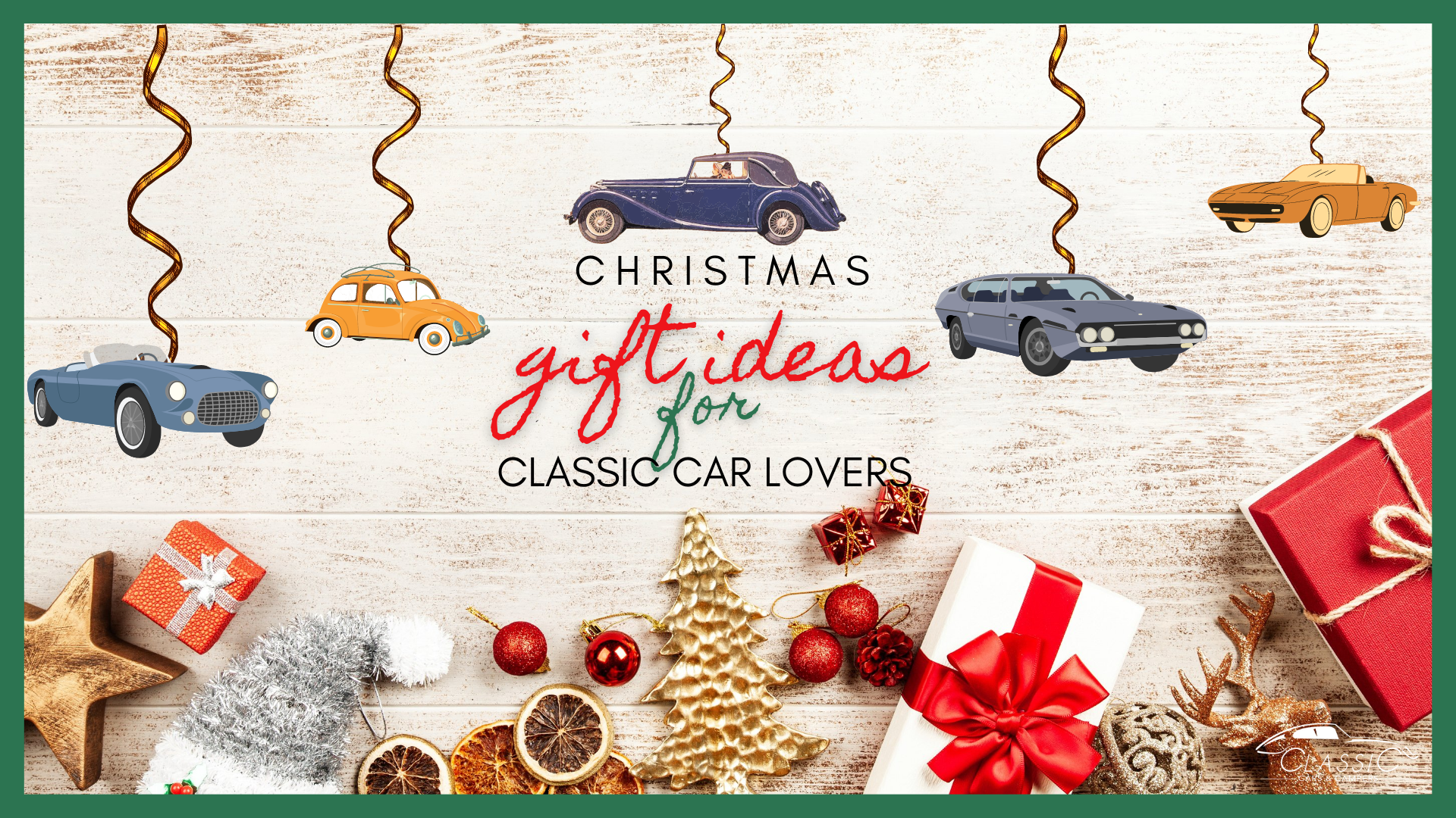 Christmas Gift Ideas for Classic Car Lover s