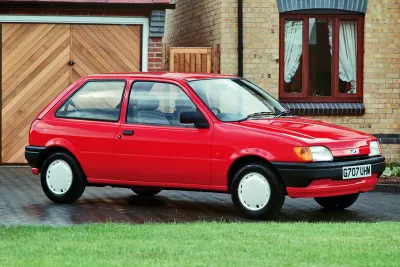 1989 – Ford Fiesta 1.1L in red