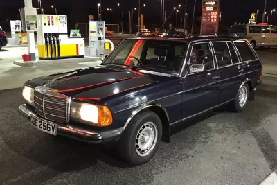 Car of the year 1982 Mercedes 200T estate W123