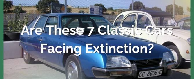 Are These 7 Classic Cars Facing Extinction?