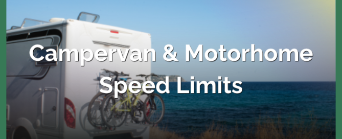 Campervan and Motorhome Speed Limits