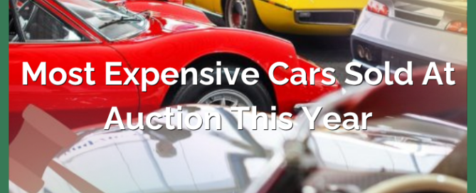 Most Expensive Cars Sold At Auction This Year