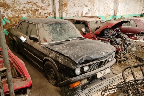 abandoned BMW dealership