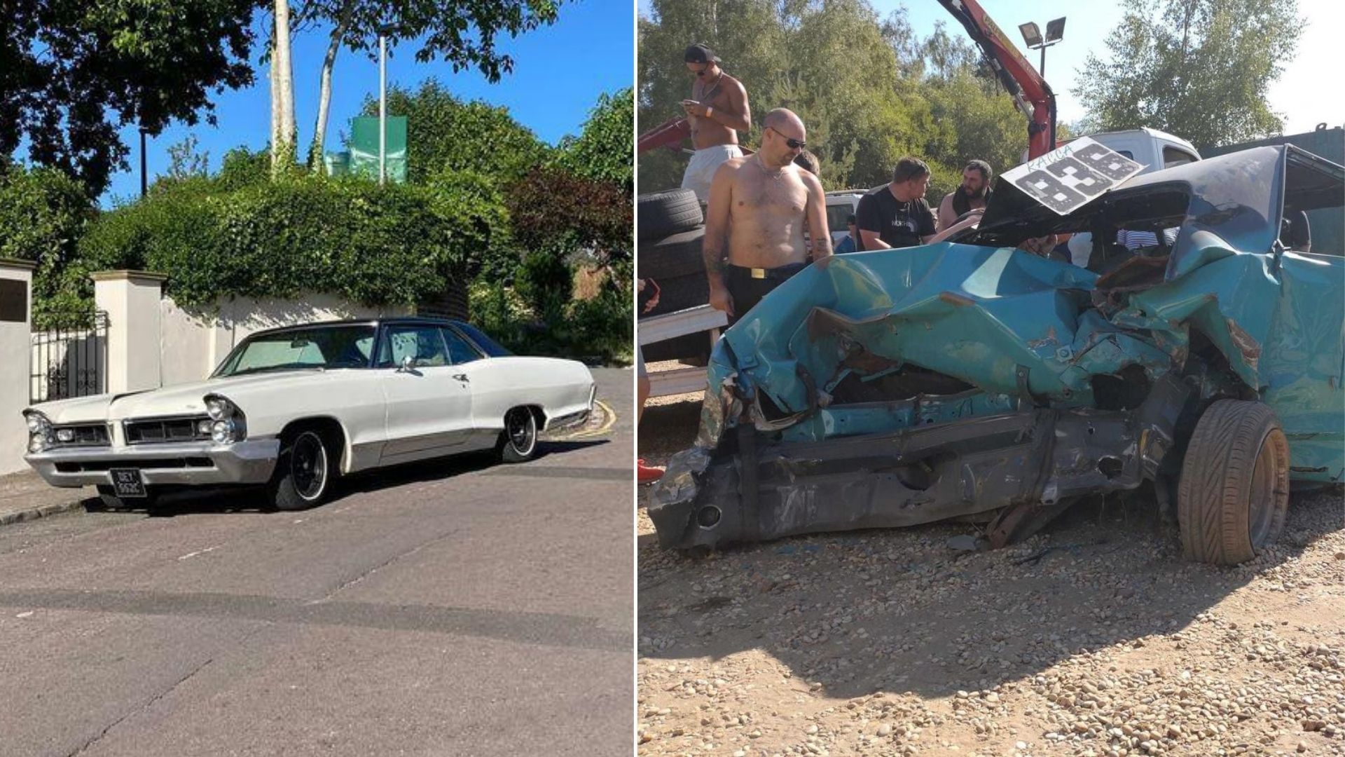 classic cars stolen for banger racing